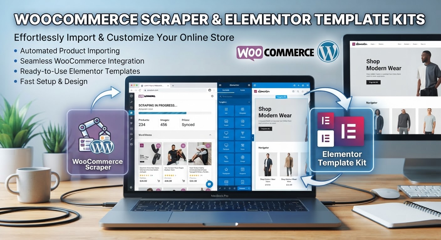 WooCommerce product extraction workflow